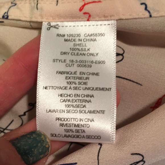 EQUIPMENT SILK BLOUSE PINK - Picture 8 of 10